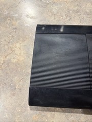 Sony PlayStation 3 PS3 Super Slim Black Console CECH-4001B Untested