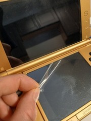 Nintendo 3DS XL Gold Bundle w/ Charger, Car Charger, Case, Stylus & 3 Games
