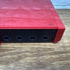 Nintendo Wii Gamecube Compatible Red Console RVL-001 Tested Works Console ONLY