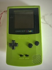 Nintendo Game Boy Color Kiwi/Lime Green Handheld System (CGB-001) [Tested/Works]