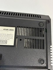 Authentic ATARI 2600 Junior Rainbow Console W Power Cord Great Cond Untested