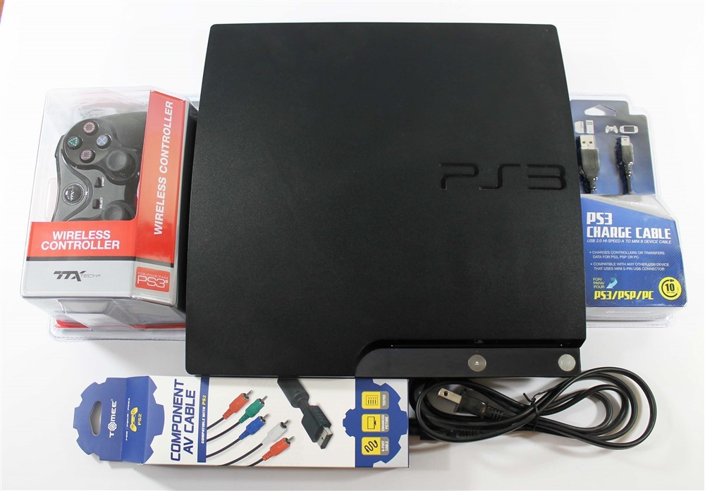 PS3 Slim System 250GB (Model CECH-2001B Or 2101B)