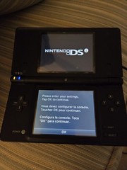 Nintendo DSi Handheld Game Console TWL-001 Black w Game &case