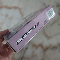 Game Boy Advance GBA SP AGS 101 Pearl Pink CIB VERY GOOD CONDITION