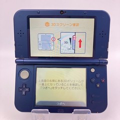 Nintendo new 3DS LL XL Metallic Blue Console Only Region Japanese Only 718