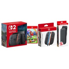 Nintendo Switch 2 Console with Mario Tennis Fever and Extra Joy-Cons Bundle