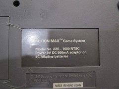 1987 ACTION MAX The First Real Action Game System W/ Sonic Fury Game WOW