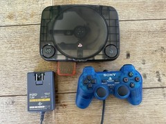 Custom Smoke Clear PSOne Game System PS1 Playstation 1 Game Console Slim