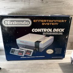 Nintendo NES Control Deck Mario Trilogy 1 2 3 Bundle In Original Box 2 Controls