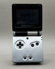 Nintendo Game Boy Advance SP – Silver/Black (G1) READ DESCRIPTION