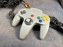 Nintendo 64 N64 Console with Controller, Cords & Turok Game Tested Works