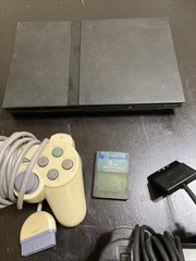 Sony PlayStation 2 PS2 Slim Console W Controller & Cords – Tested Working!!