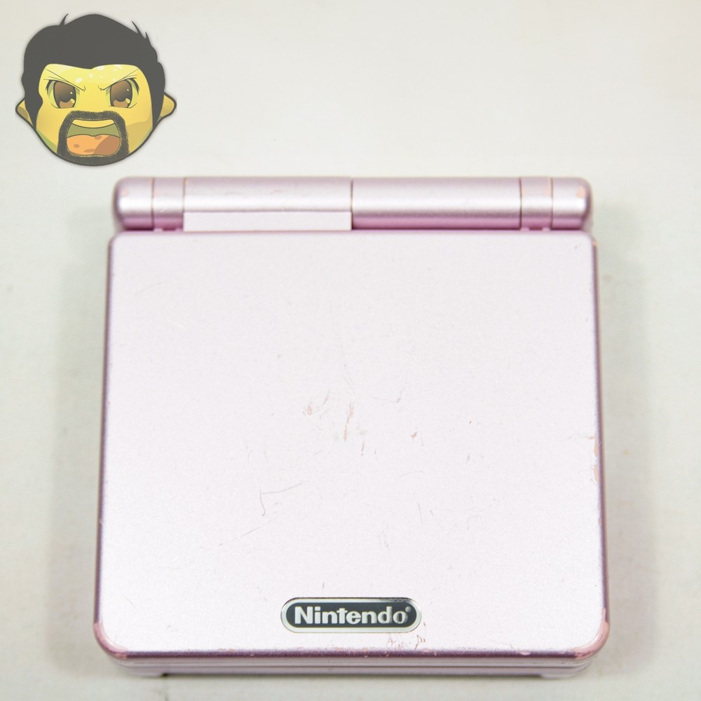 Nintendo GameBoy Advance SP AGS 101 Pearl Pink Bundle with Charger FAST SHIPPING