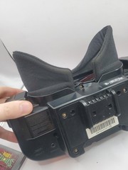 Nintendo Virtual Boy Console Headset + Mario Tennis FOR PARTS, READ DESCRIPTION