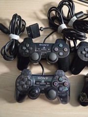 Sony PlayStation 2 Black Fat Console Model SCPH-39001 Lot for Repair or Parts