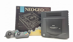SNK NEOGEO CD Console Front Loading Model 1994 Rare Boxed Works Tested Used