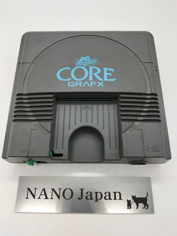 NEC PC Engine Core Grafx PI-TG3 Console – Tested Working -Selectable accessories