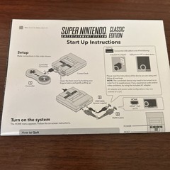 Nintendo SNES Classic Edition Mini Console CIB w/ 2 Controllers & HDMI Cable