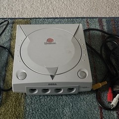 SEGA Dreamcast Partially Tested (READ DESC) w/ Power & AV Cables
