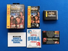 Sega 32x Genesis Console 100% CIB Complete Console System + WWF The Arcade Game