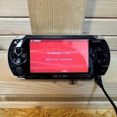 Sony PSP 1000 Black Console AC Adapter No Battery Used Tested Japanese Version