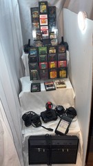 Atari 2600 Darth Vader Console Bundle 25+ Games Pac-Man Donkey Kong Joysticks