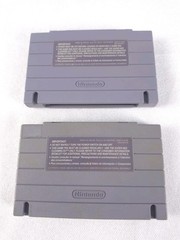 Super Nintendo SNES Console Bundle Tested Working 2 Games Reset Button Broken