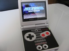 Nintendo Game Boy Advance GBA SP NES Classic Edition System AGS 101 Brighter