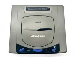 Sega Saturn Console HST-3200 2xController 2xGame Soft NTSC-J Japan #381
