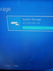 Sony PlayStation 4 Slim CUH-2115A 500GB Console Only Tested Working Low Firmware
