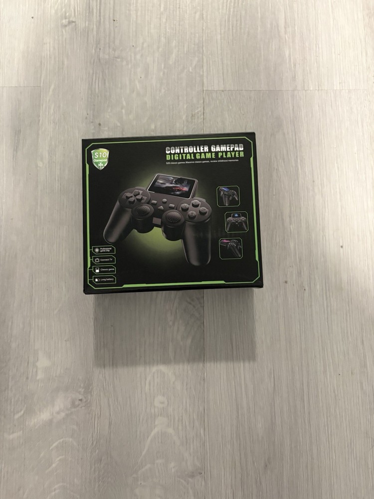 S10 Handheld Controller Retro Video Game Player 2.4 Inch Screen Black