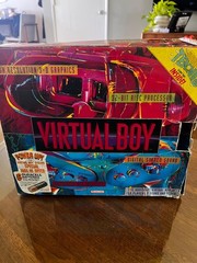 Nintendo Virtual Boy Console, Stand, Box, Manual, 5 games, Controller