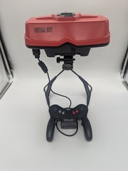 Nintendo Virtual Boy Console Headset Controller-Missing Battery Retro Untested