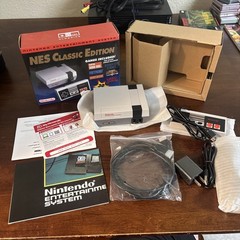 Nintendo Entertainment System 512MB NES Classic Edition Console – White/Gray Cib