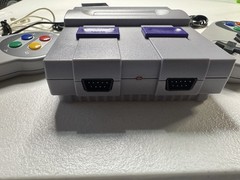 SN-XX Retro Gaming Console System w/ 2 Controllers Power Supply AV Cable Tested