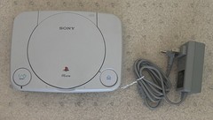 Sony PlayStation 1 PSOne White Console Only W/ AC Adapter No Display!