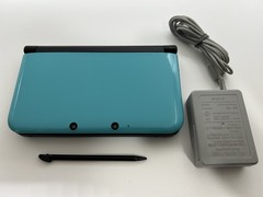 Nintendo 3DS LL Turquoise Black Limited Pack Console Tested Japanese Version