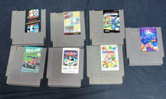 NINTENDO NES CONSOLE 3 CONTROLLERS ZAPPER ALL CORDS 7 Games TESTED WORKING 1985