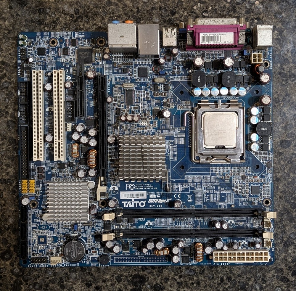 Taito Type X2 Arcade Motherboard For Parts/Repair – Not Working