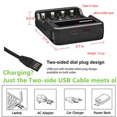 Kastar 2 Controller Rechargeable Battery + Charger For XBox One Elite Series X S