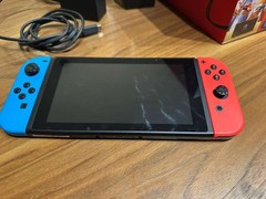 Nintendo Switch 32GB Gray Console with Neon Red and Neon Blue Joy-Con