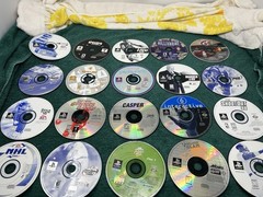 Sony PlayStation 2 Slim Bundle,2 Controllers 43 games and all cords!! Tested!