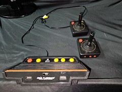Atari Flashback + 2 Wireless Sticks – No AC Adapter – Untested