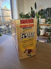 Super Nintendo Donkey Kong Country Collection – 5 Game Crate – SNES – AUS PAL