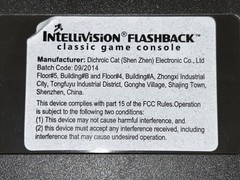 Intellivision Flashback Classic Game Console 60 Built-In Games & Controllers