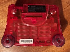 Watermelon Red Nintendo 64 Console NUS-001 Cleaned Tested N64 – READ