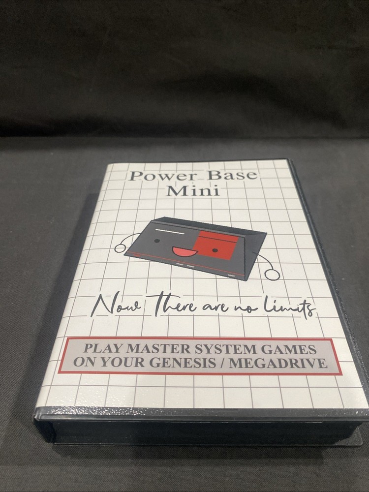 Sega Genesis to Master System Adapter Power Base Converter Mini – Rare Rondo