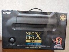 SNK NEO GEO X GOLD ENTERTAINMENT SYSTEM Japan Tommo – Cables Not Included