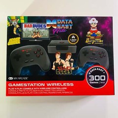 MY ARCADE GameStation Wireless Plug & Play Console 300+ Games w/ Data East Hits