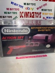NES Nintendo Action Set Red Zapper System Console VGA Grade 80 🔥 NEW 🔥AFA 🔥
